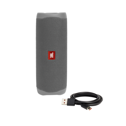 JBL Flip 5 - Grey - Portable Waterproof Speaker - Detailshot 1 image number null
